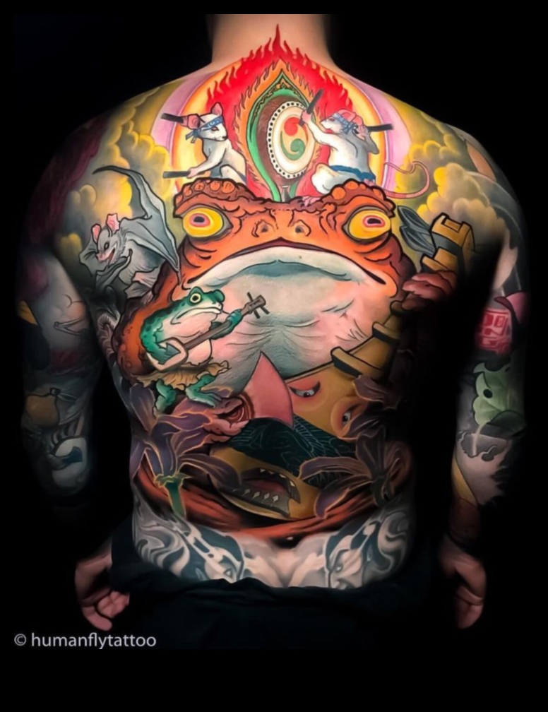 Ink Scrolls A Timeless Chronicle of Beauty and Heritage in Japanese Tattoos 4 Κύλινδροι μελανιού: Χρονικά ομορφιάς και κληρονομιάς στα ιαπωνικά τατουάζ