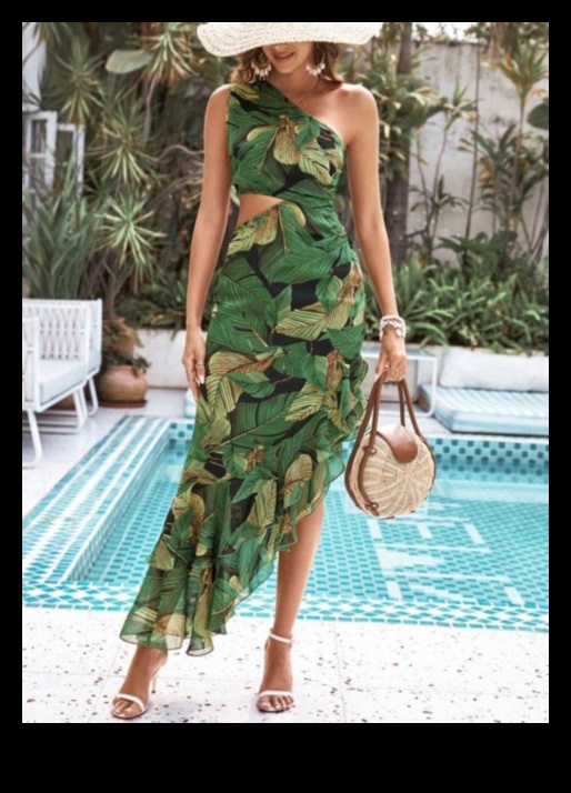 Island Glow φόρεμα για να εντυπωσιάσεις με καλοκαιρινά ρούχα εμπνευσμένα από τροπικά 5 Island Glow: Καλοκαιρινά ρούχα με τροπική έμπνευση για Glam Nights