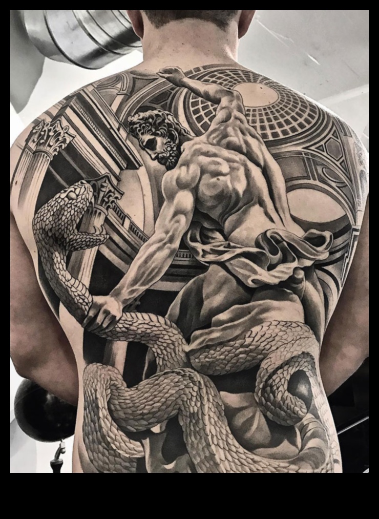 Bold Brushstrokes: Masterful Craftsmanship in Epic Back Tattoo Chronicles