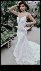 Futuristic Flair: Chic Simplicity of Modern Bridal Gowns