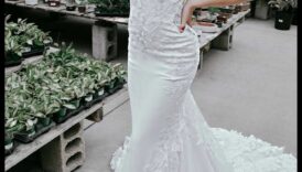 Futuristic Flair Chic Simplicity των μοντέρνων νυφικών 4 Futuristic Flair: Chic Simplicity of Modern Bridal Gowns