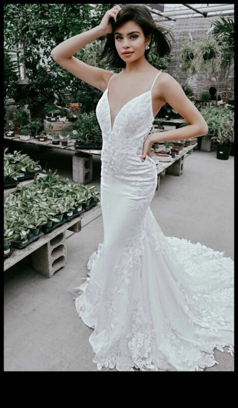 Futuristic Flair: Chic Simplicity of Modern Bridal Gowns